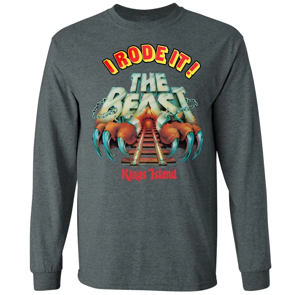 Long Sleeve T-Shirt - 7D4S3V8Y - Dark Heather - 15