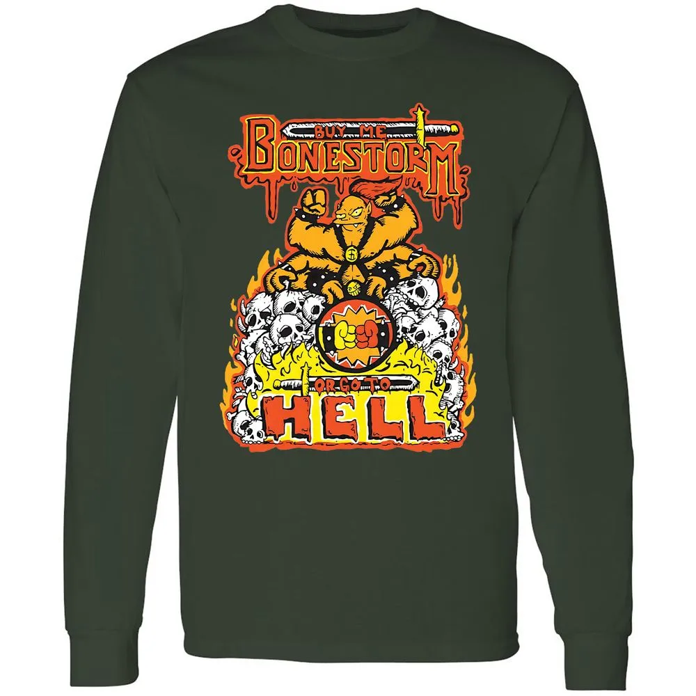 Long Sleeve T-Shirt - 5JJMVSED - Forest Green - 8
