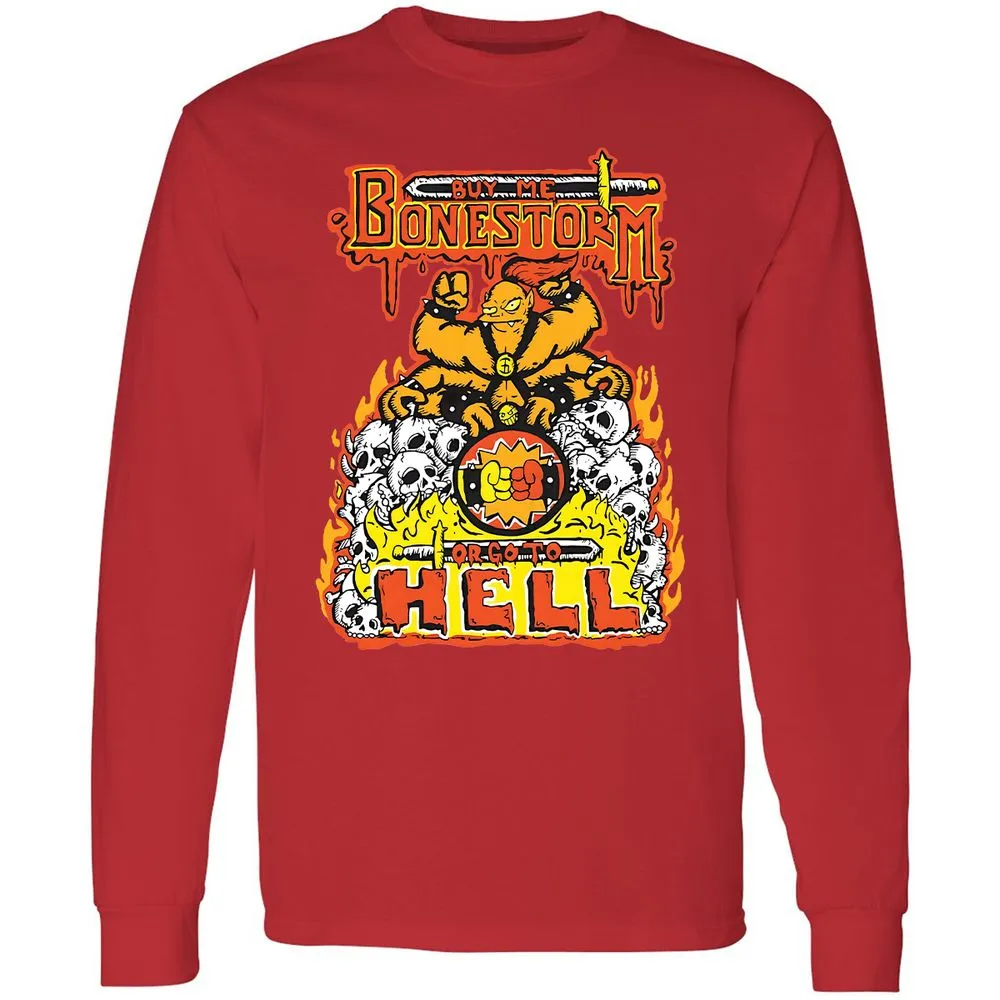 Long Sleeve T-Shirt - 5JJMVSED - Red - 14