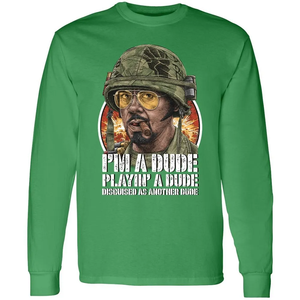 Long Sleeve T-Shirt - BBXZH7B9 - Irish Green - 10