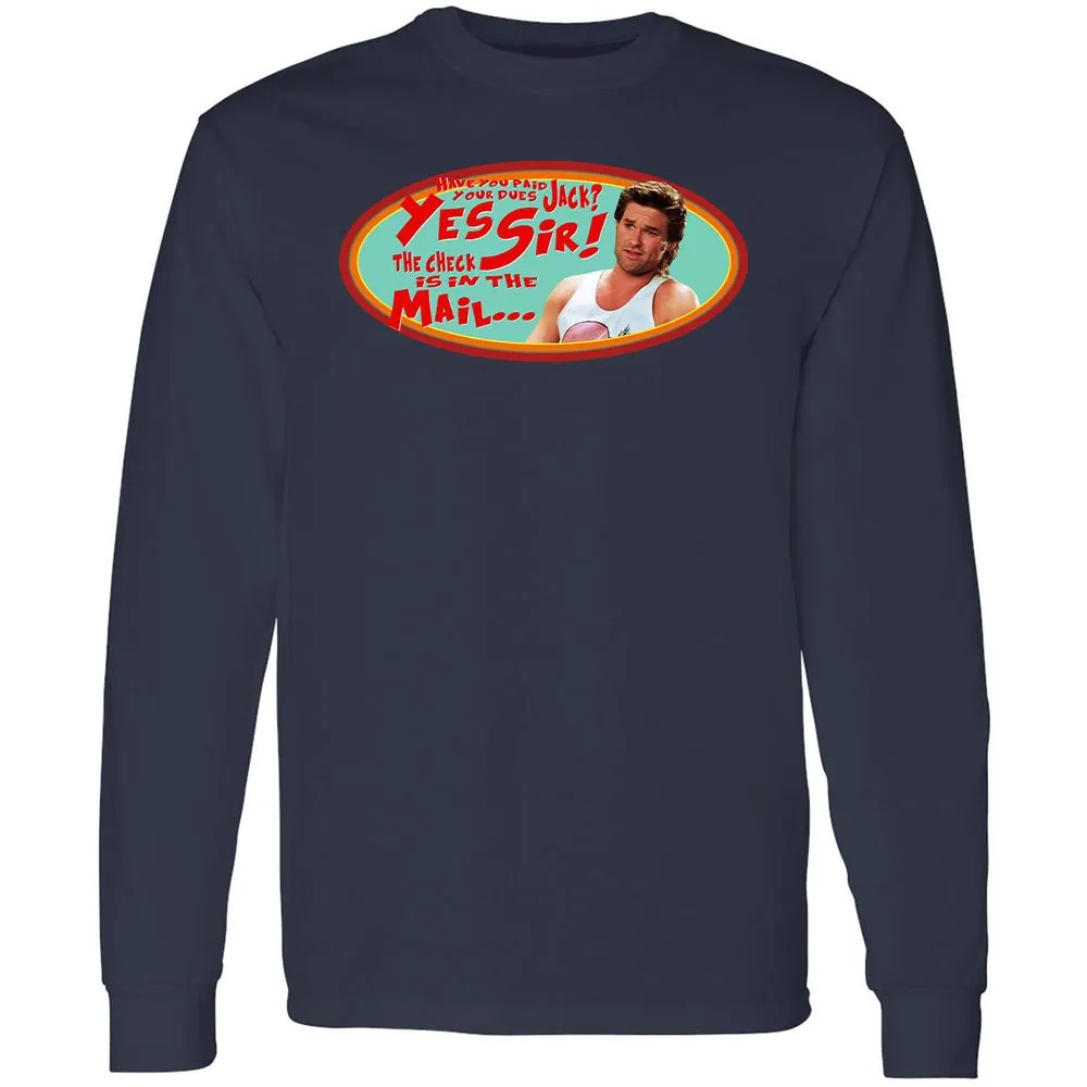 Long Sleeve T-Shirt - XQWTRTQJ - Navy - 2
