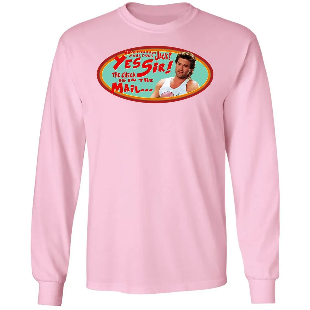 Long Sleeve T-Shirt - XQWTRTQJ - Light Pink - 3