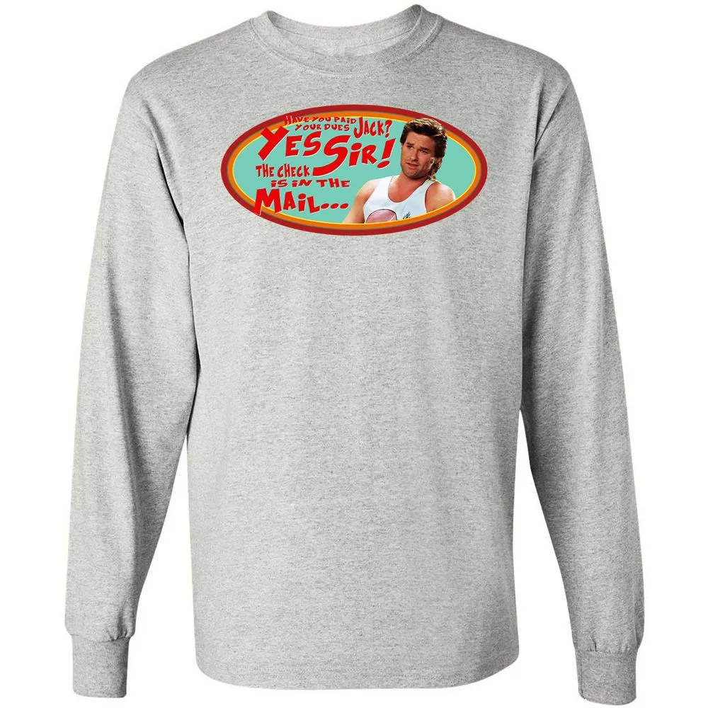 Long Sleeve T-Shirt - XQWTRTQJ - Ash - 7