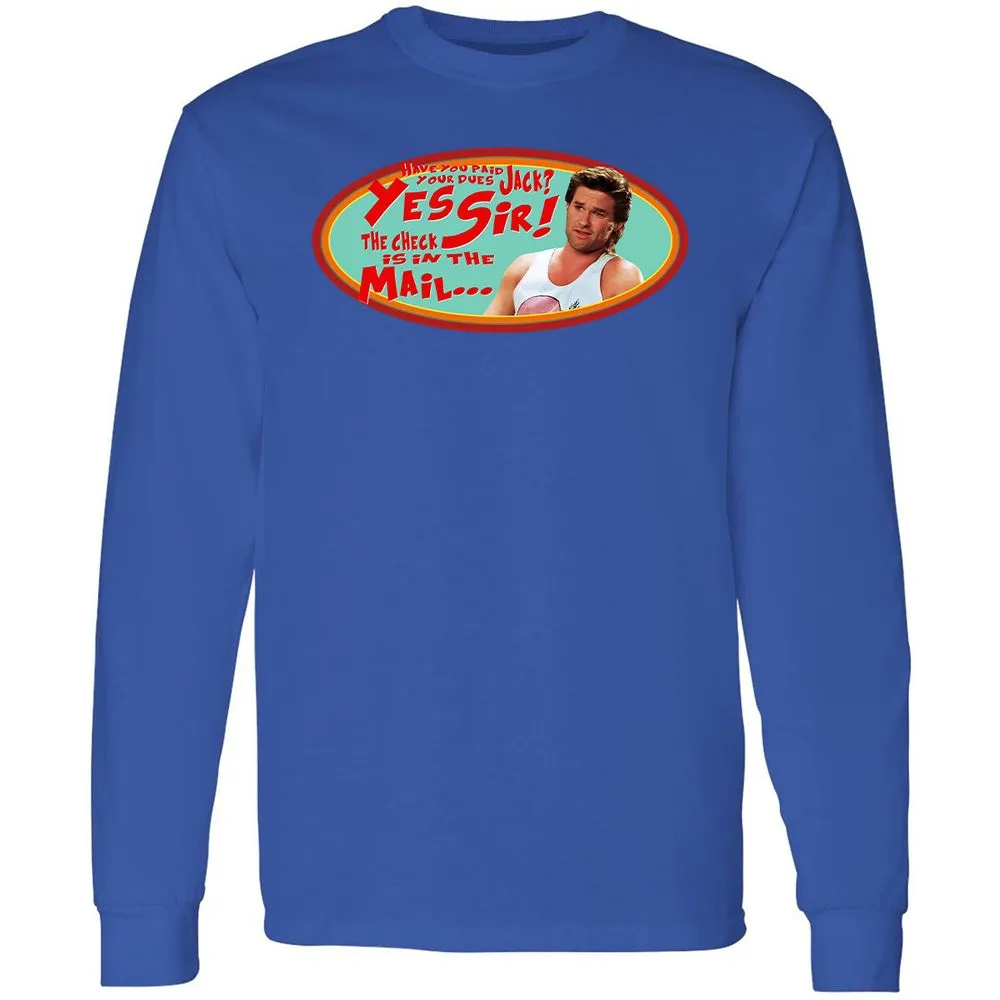 Long Sleeve T-Shirt - XQWTRTQJ - Royal - 8