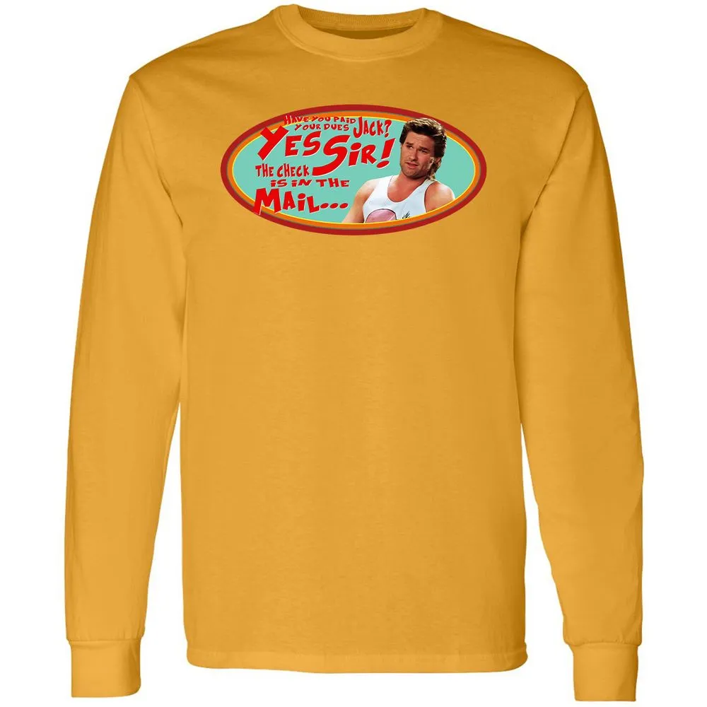 Long Sleeve T-Shirt - XQWTRTQJ - Gold - 9
