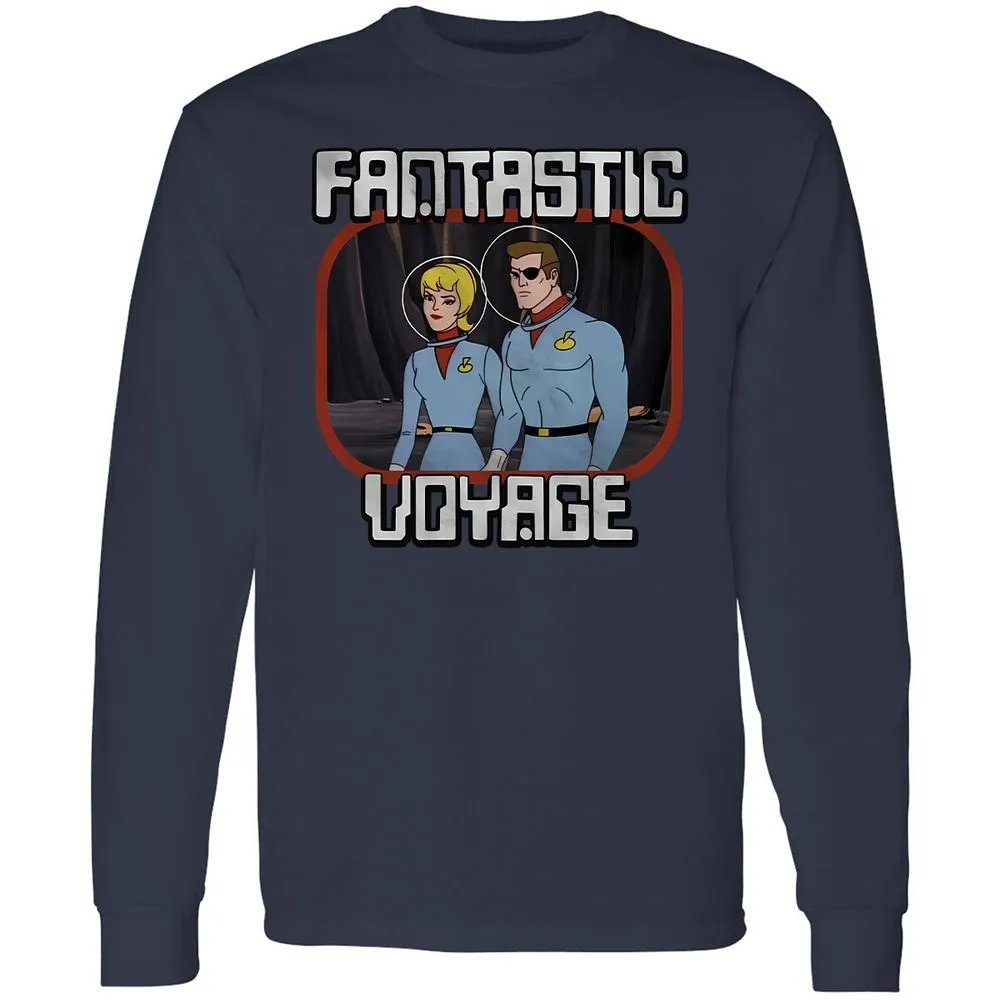 Long Sleeve T-Shirt - 8JTA833L - Navy - 2