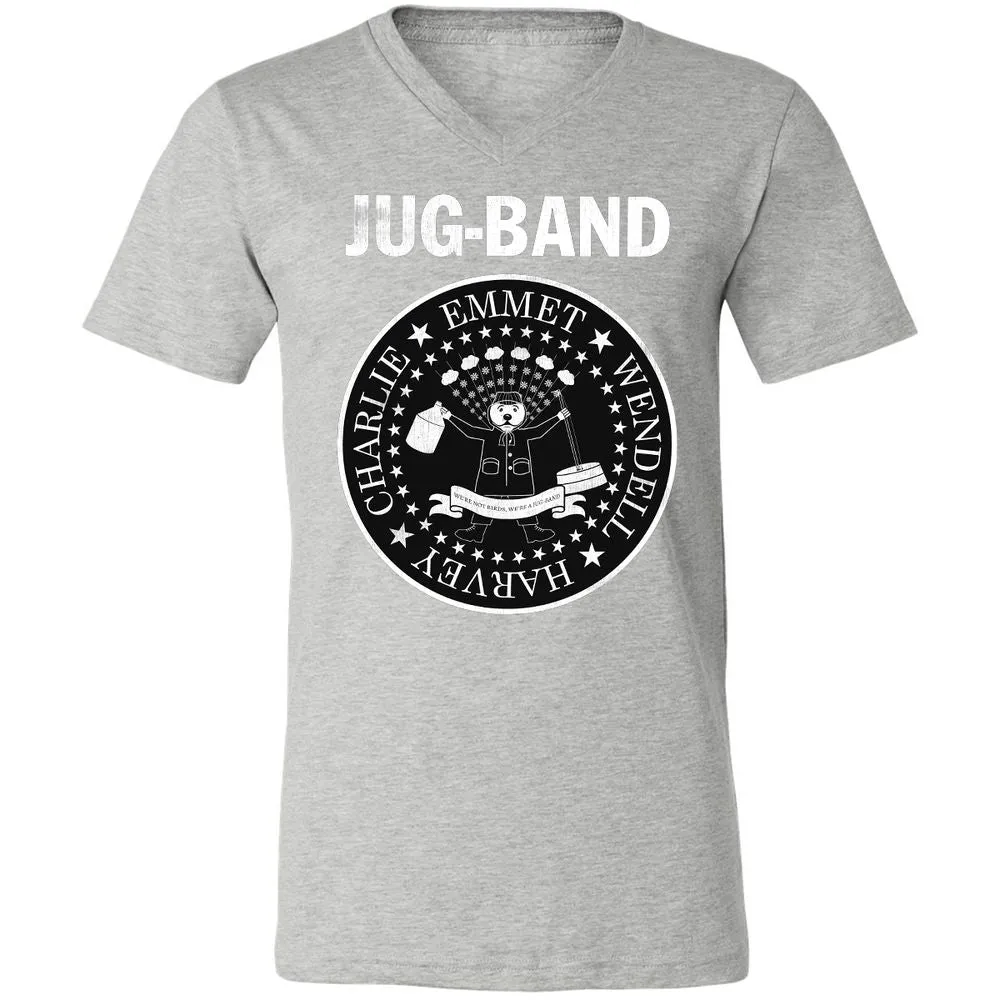 Unisex V-Neck T-Shirt - VHY3TU7U - Athletic Heather - 7