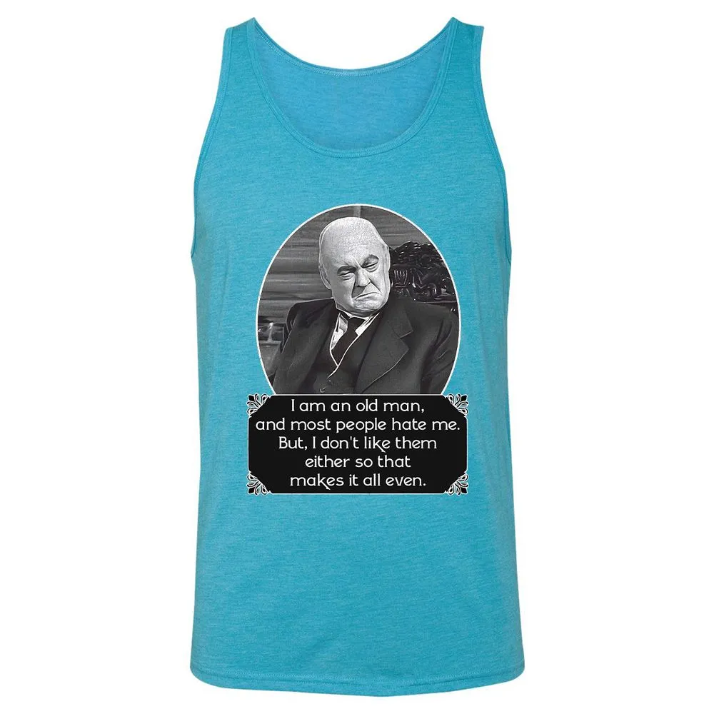 Unisex Jersey Tank - XCW6KEFJ - Aqua Triblend - 3