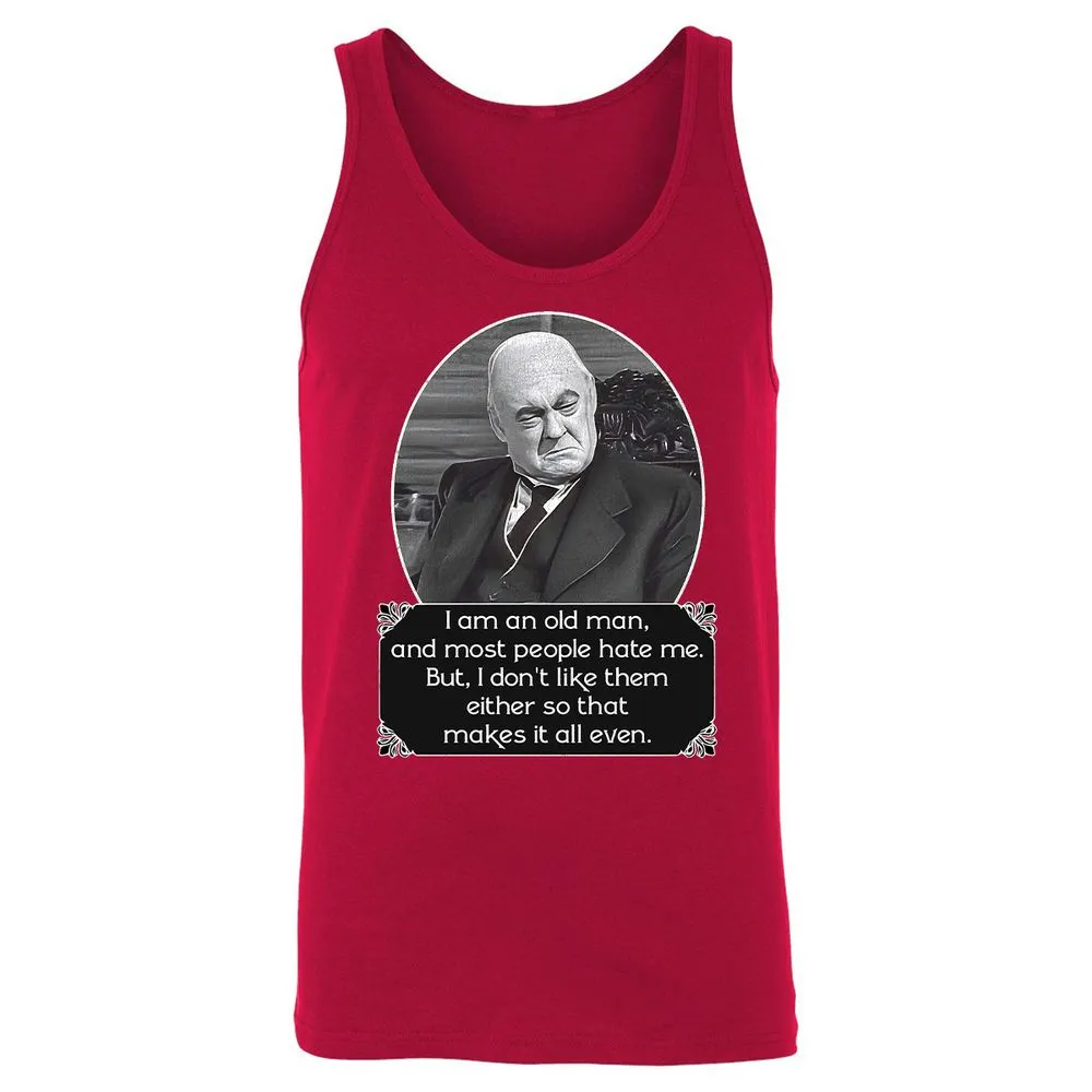 Unisex Jersey Tank - XCW6KEFJ - Red - 11