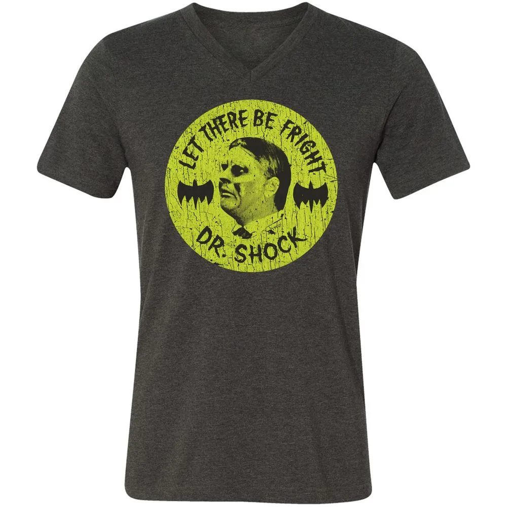 Unisex V-Neck T-Shirt - 4Z2C5GS3 - Dark Grey Heather - 8