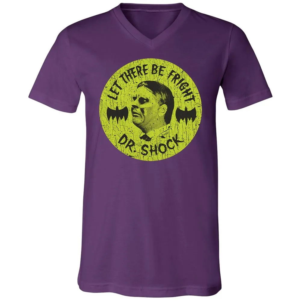 Unisex V-Neck T-Shirt - 4Z2C5GS3 - Team Purple - 9