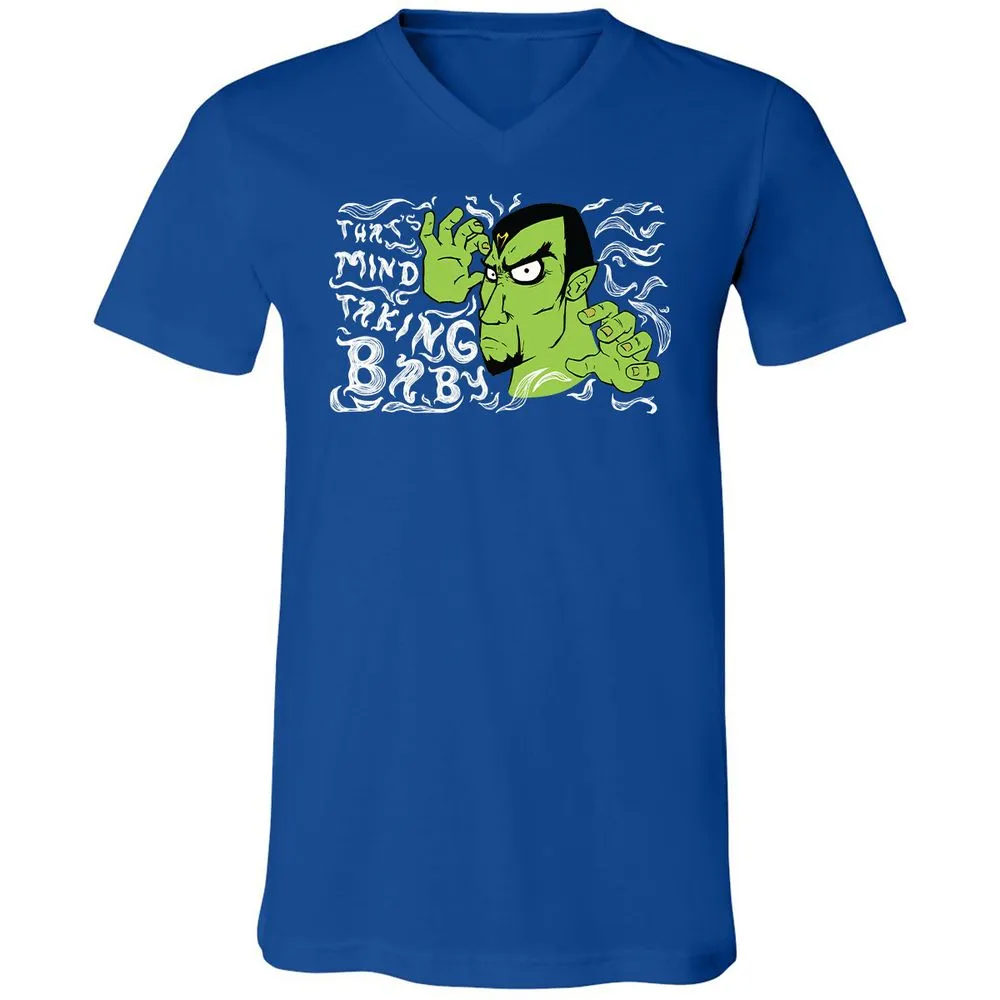 Unisex V-Neck T-Shirt - ZEANUVXZ - True Royal - 4