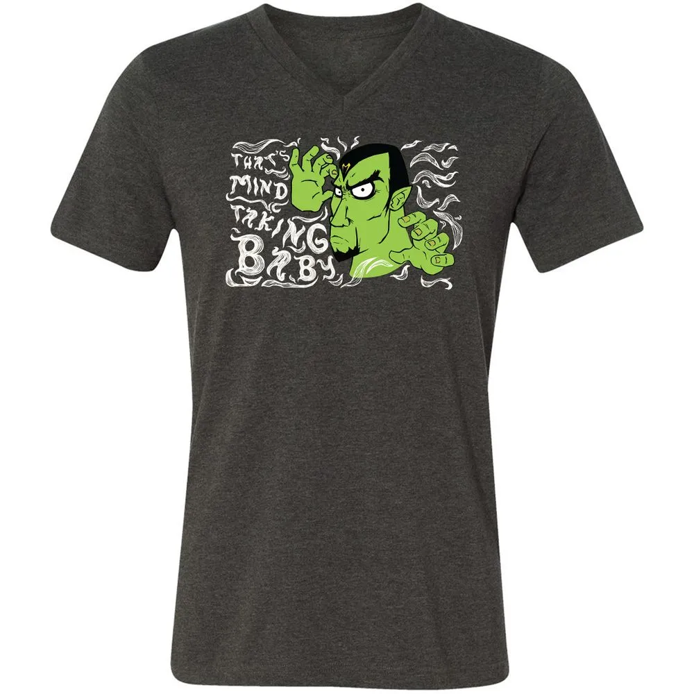 Unisex V-Neck T-Shirt - ZEANUVXZ - Dark Grey Heather - 8