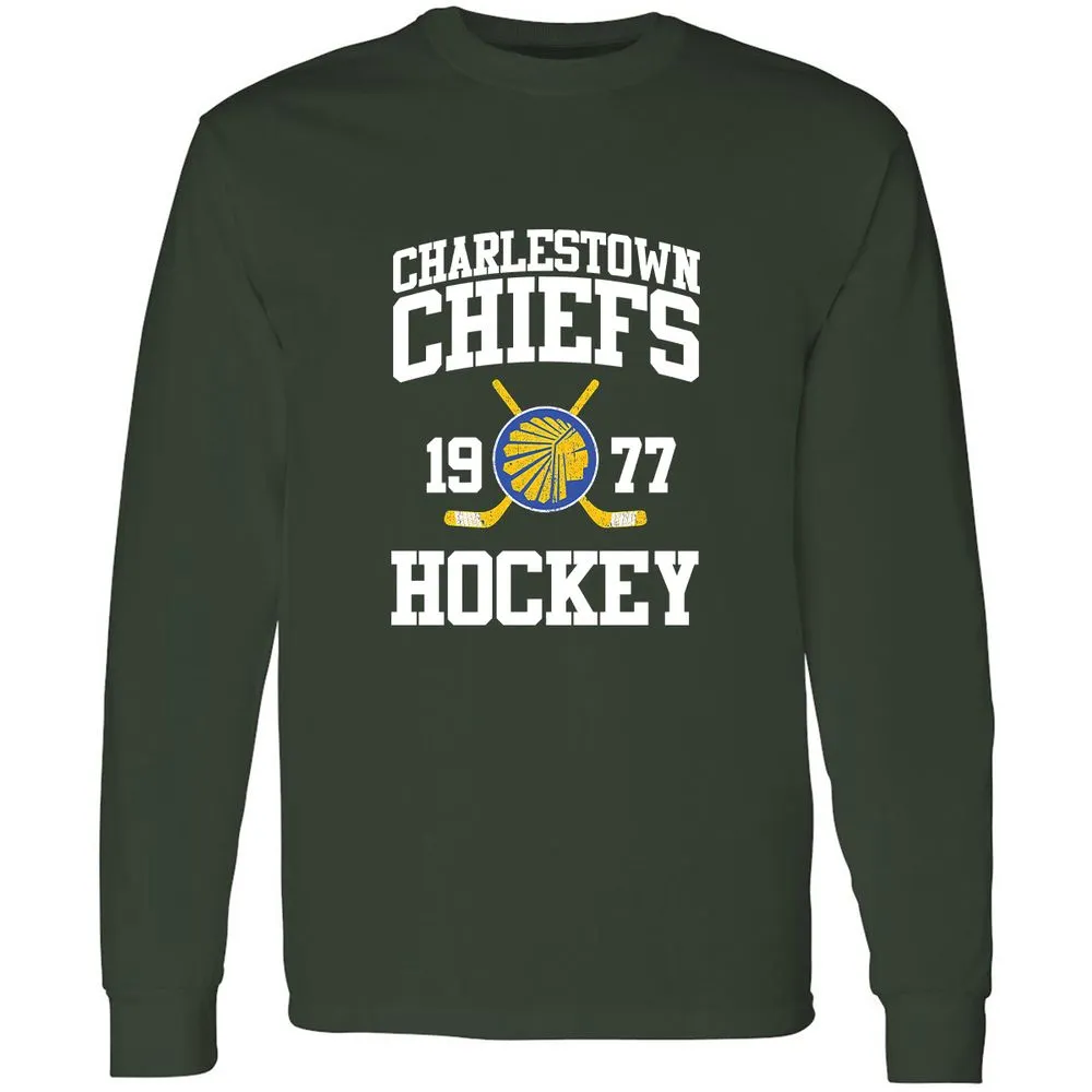 Long Sleeve T-Shirt - 63HSFXN2 - Forest Green - 4