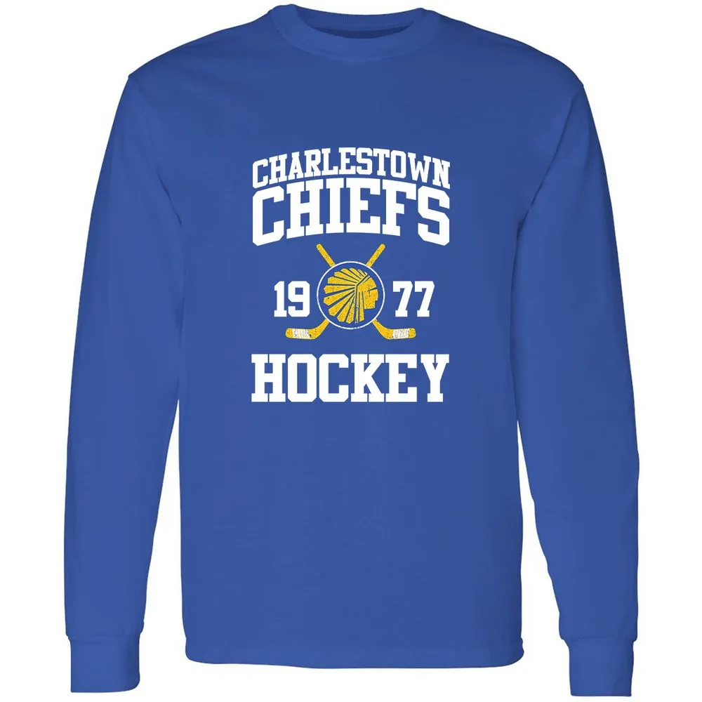 Long Sleeve T-Shirt - 63HSFXN2 - Royal - 8