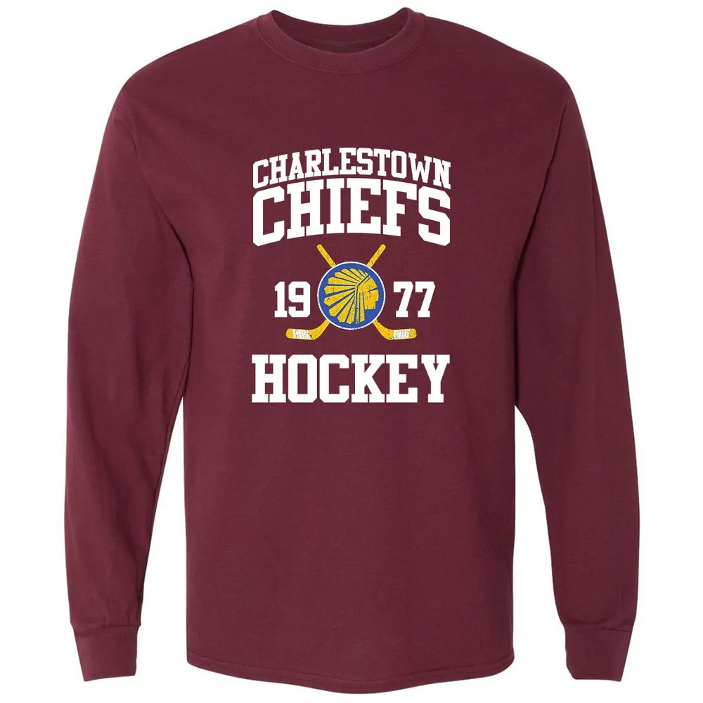 Long Sleeve T-Shirt - 63HSFXN2 - Maroon - 11