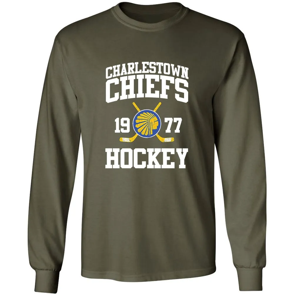 Long Sleeve T-Shirt - 63HSFXN2 - Military Green - 16