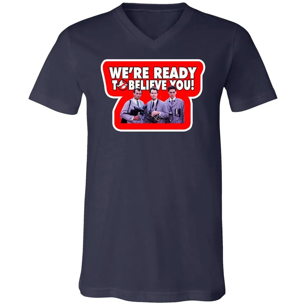 Unisex V-Neck T-Shirt - WM2KV58H - Navy - 2