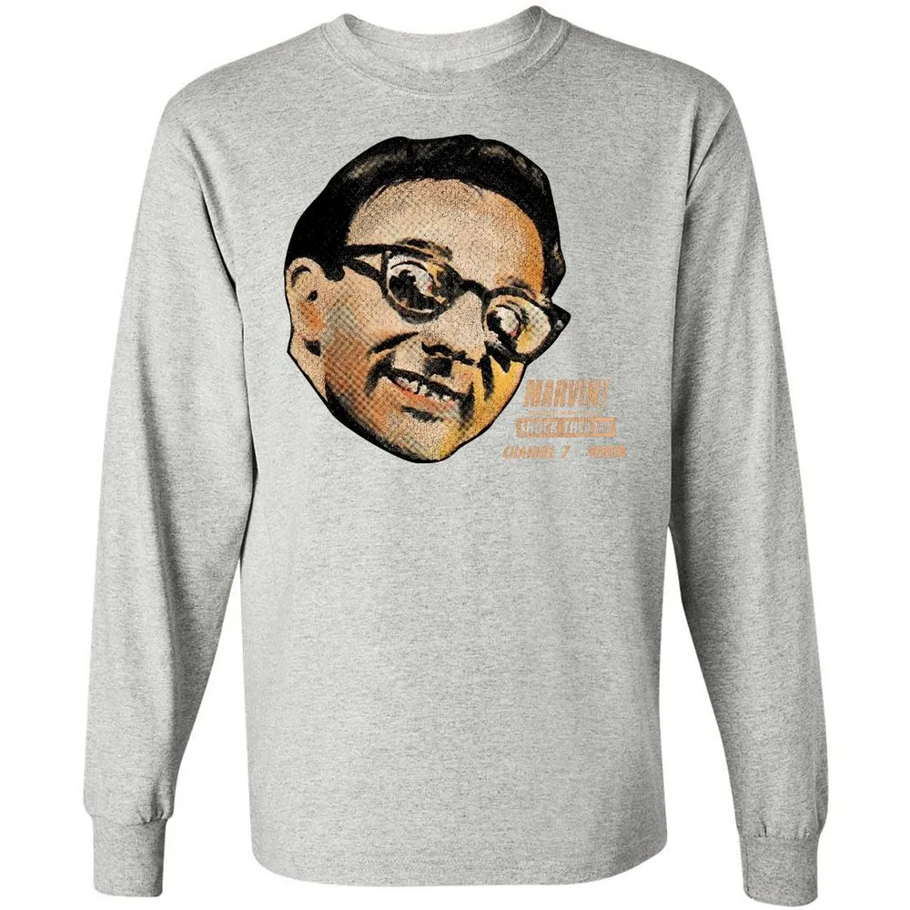 Long Sleeve T-Shirt - B1R8H8L4 - Ash - 7