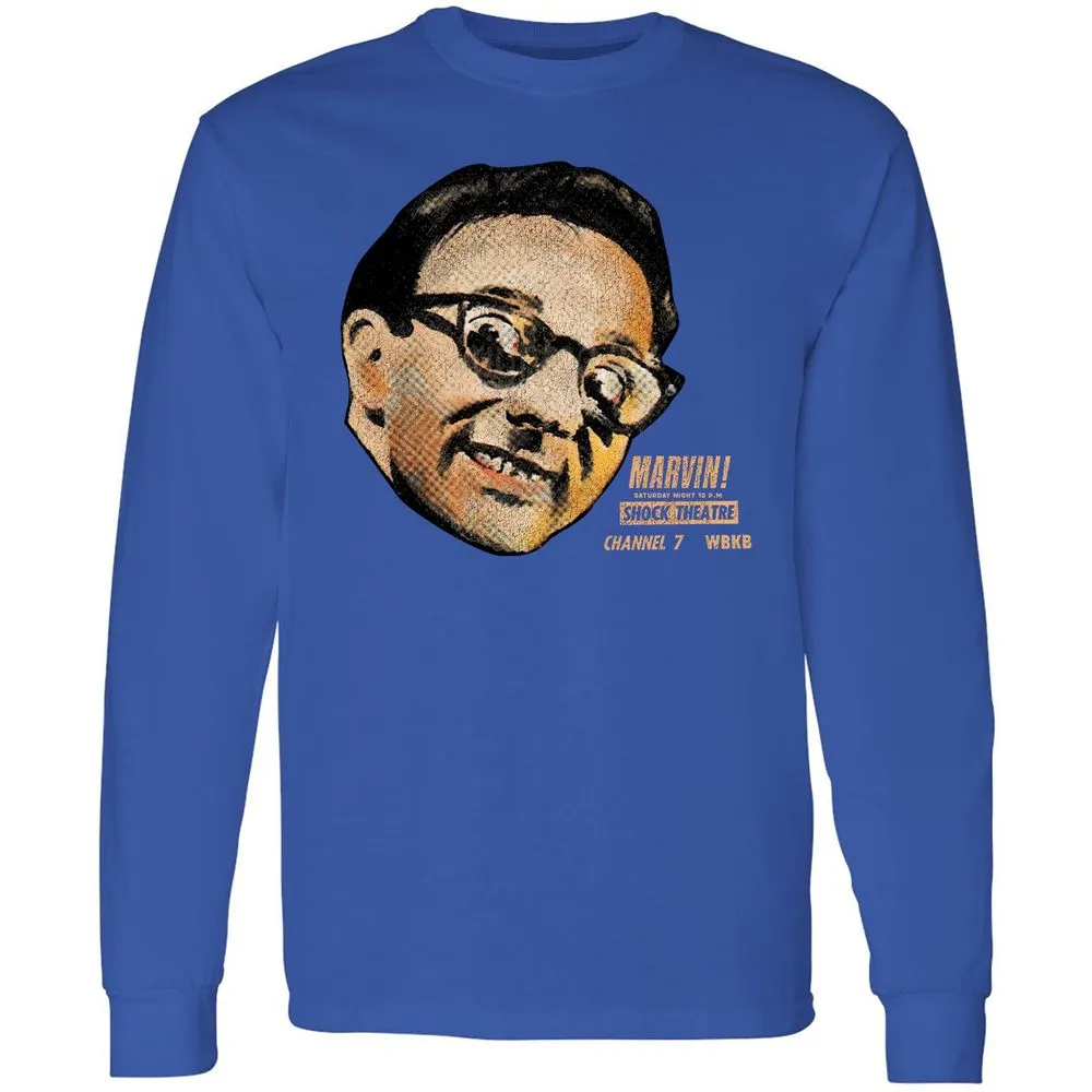 Long Sleeve T-Shirt - B1R8H8L4 - Royal - 8