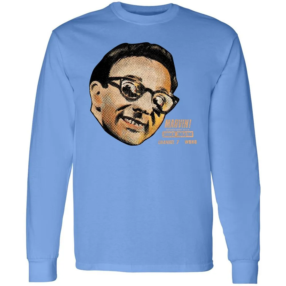 Long Sleeve T-Shirt - B1R8H8L4 - Carolina Blue - 12