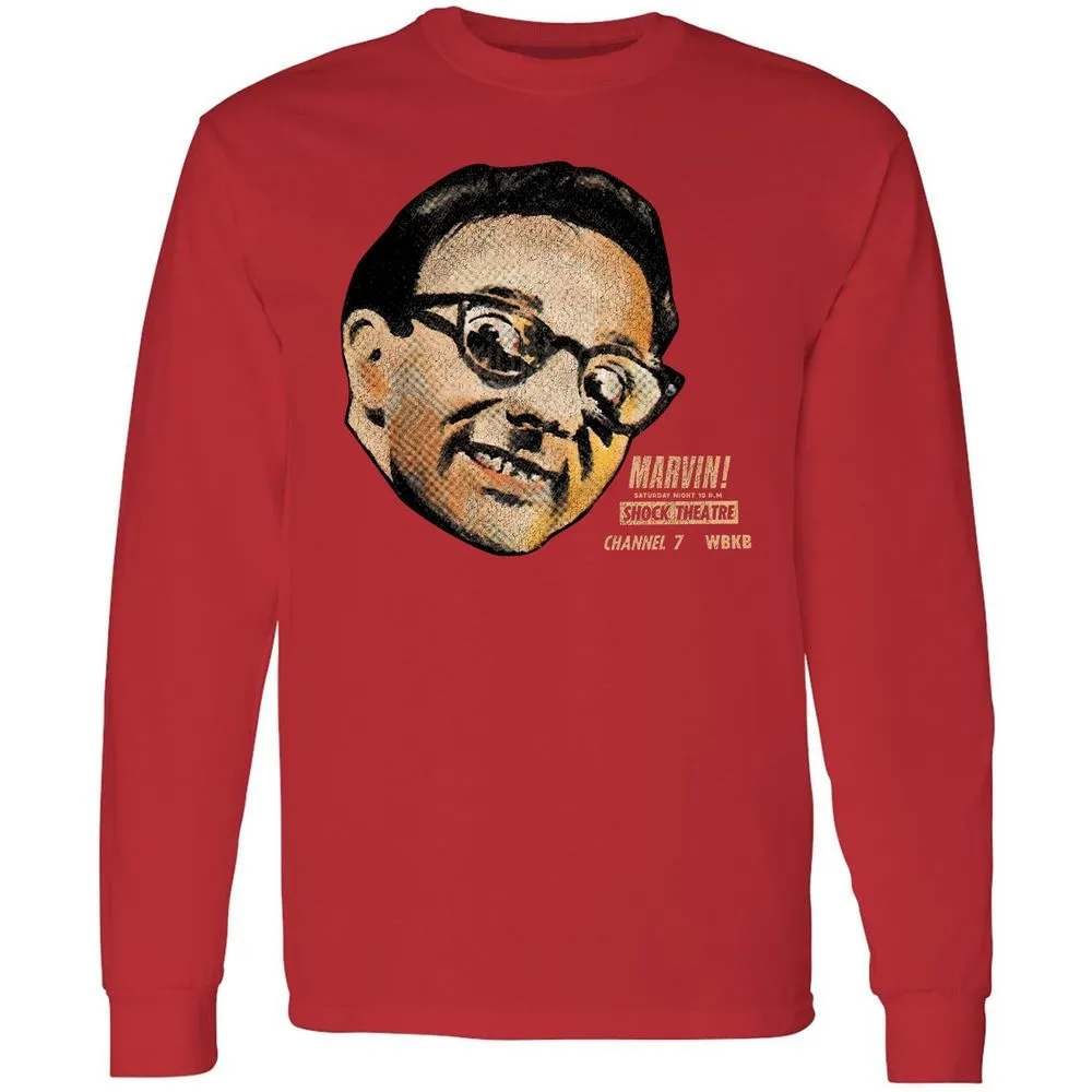 Long Sleeve T-Shirt - B1R8H8L4 - Red - 14