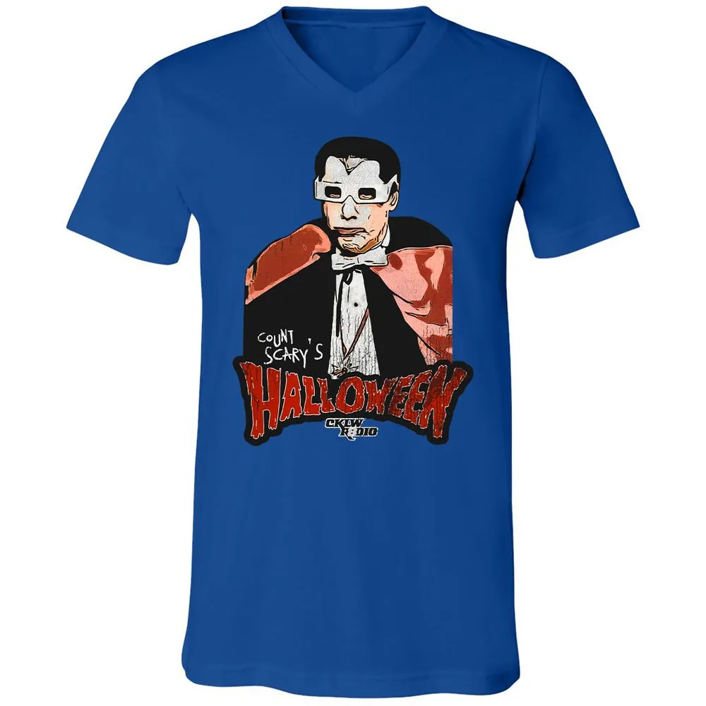 Unisex V-Neck T-Shirt - LRRMPL7Z - True Royal - 4