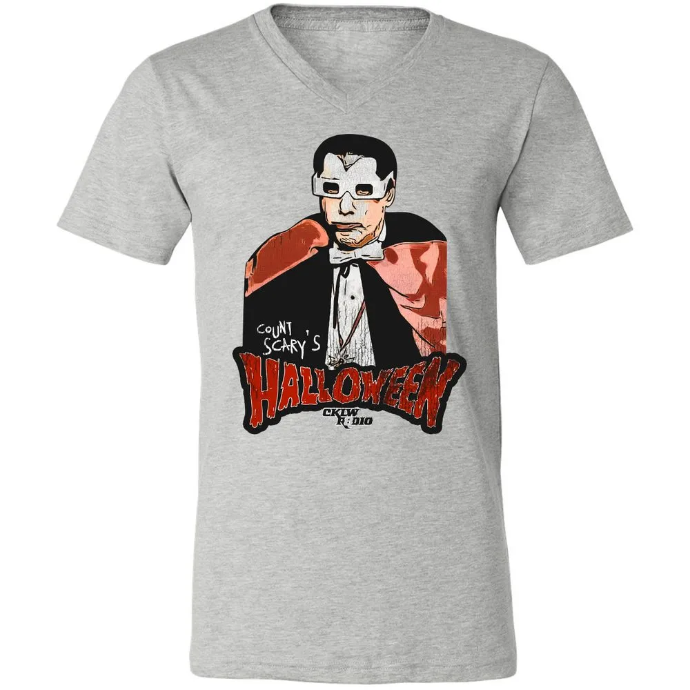 Unisex V-Neck T-Shirt - LRRMPL7Z - Athletic Heather - 7
