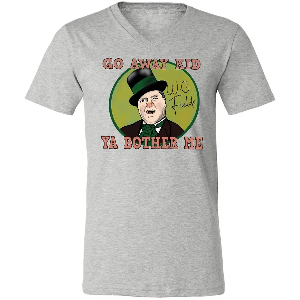 Unisex V-Neck T-Shirt - NL6ESHFM - Athletic Heather - 7