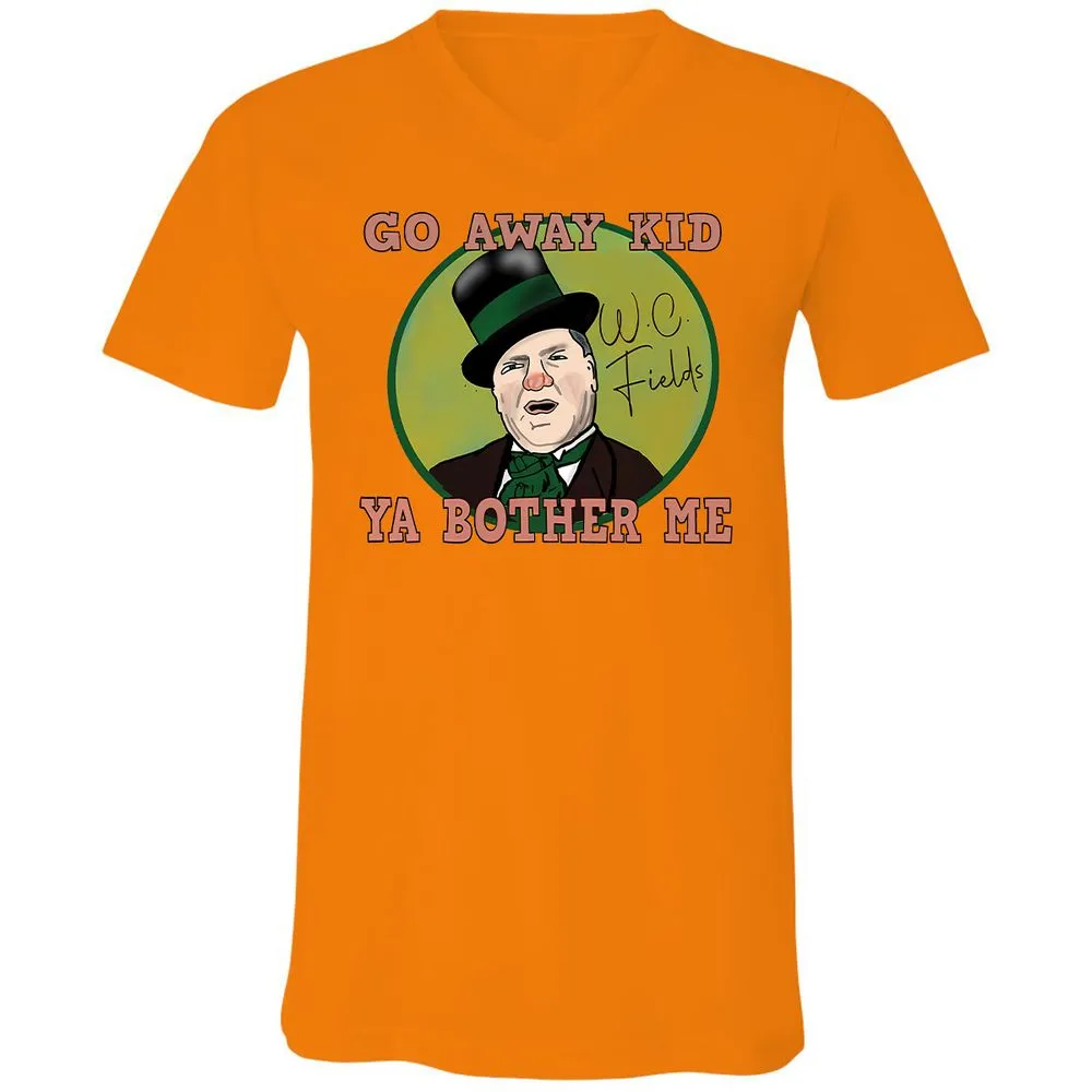 Unisex V-Neck T-Shirt - NL6ESHFM - Orange - 11