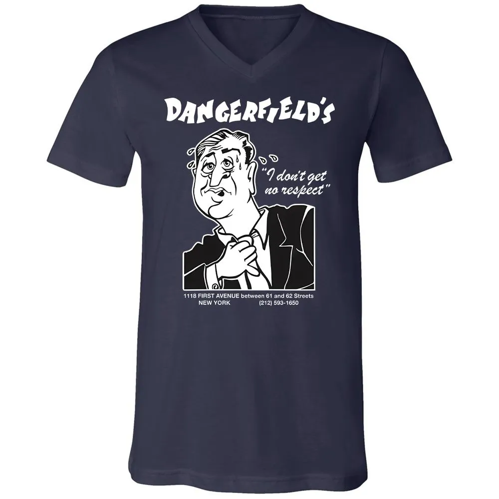 Unisex V-Neck T-Shirt - QSEUU3K2 - Navy - 2