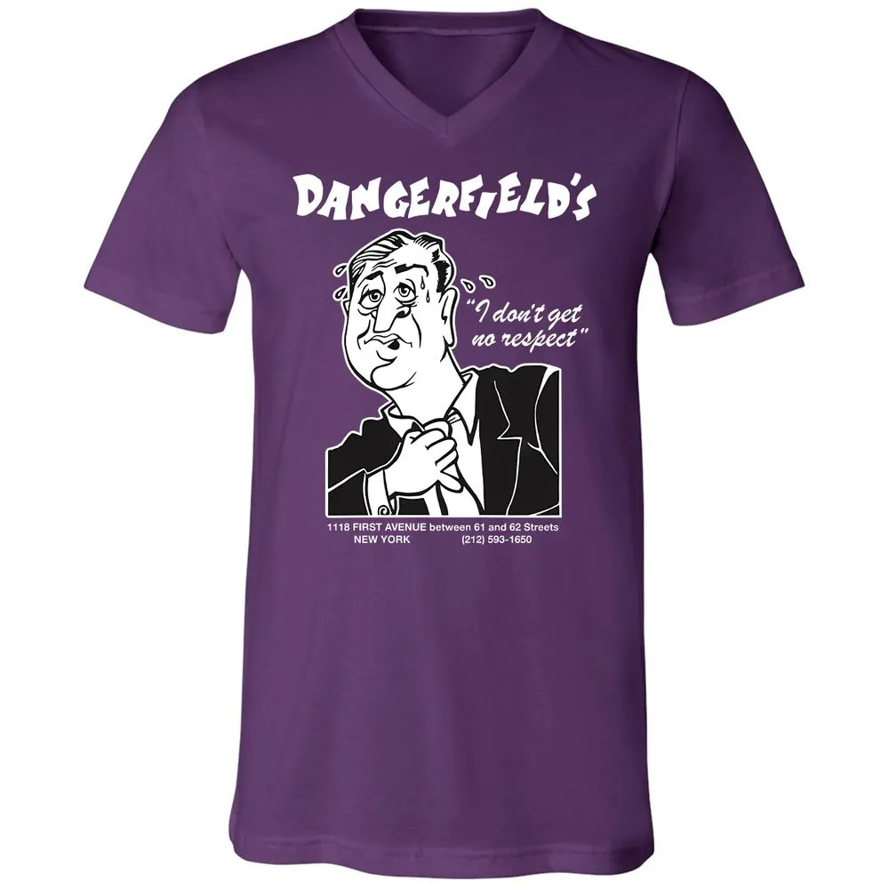 Unisex V-Neck T-Shirt - QSEUU3K2 - Team Purple - 9