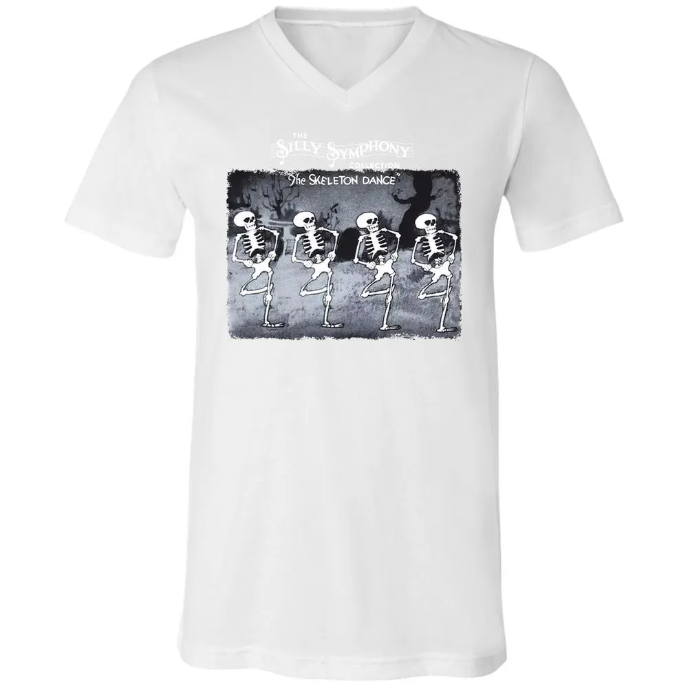Unisex V-Neck T-Shirt - PZZUQTHR - White - 5