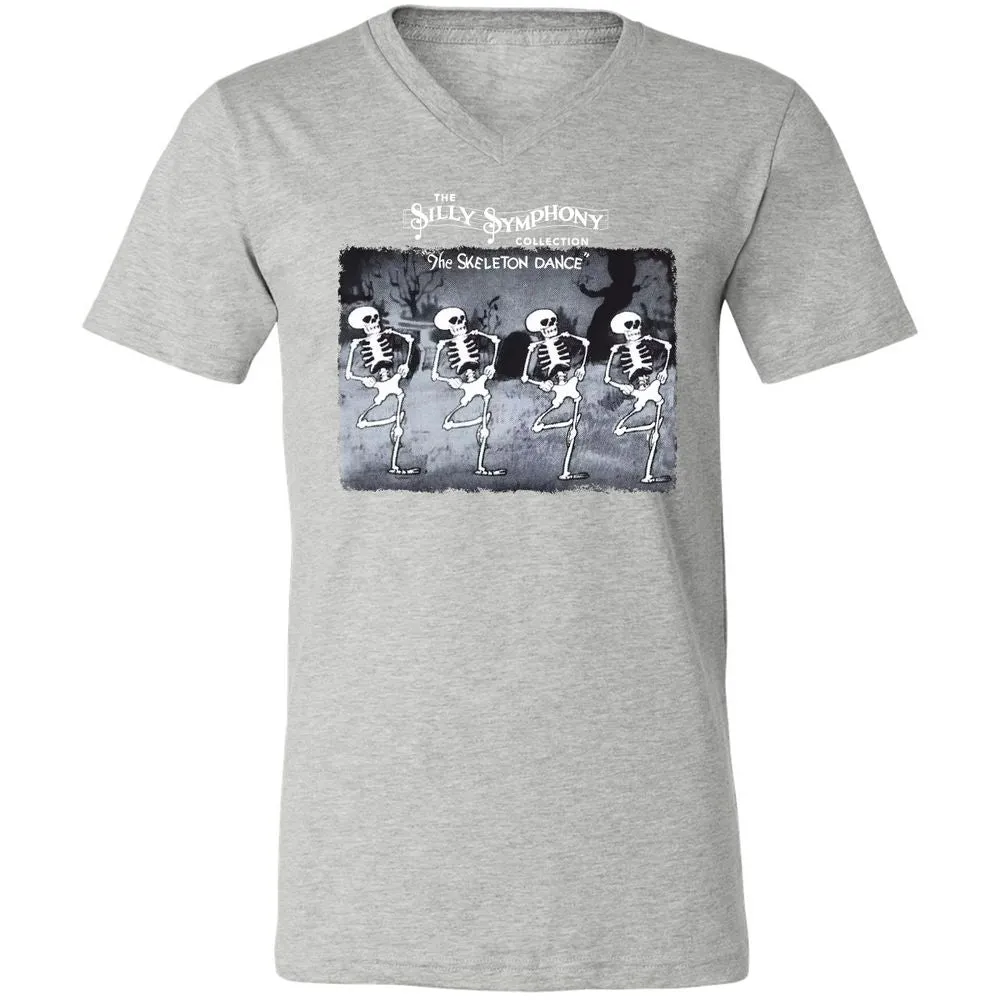 Unisex V-Neck T-Shirt - PZZUQTHR - Athletic Heather - 7