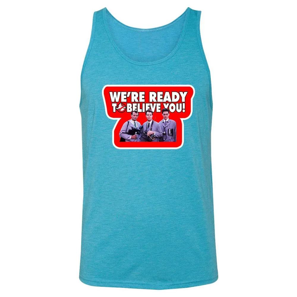 Unisex Jersey Tank - 49AX39Q5 - Aqua Triblend - 3