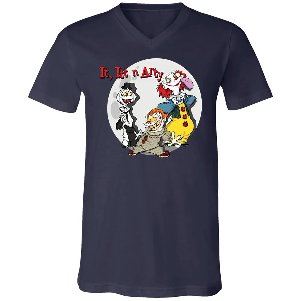 Unisex V-Neck T-Shirt - 2QXVT9FX - Navy - 2