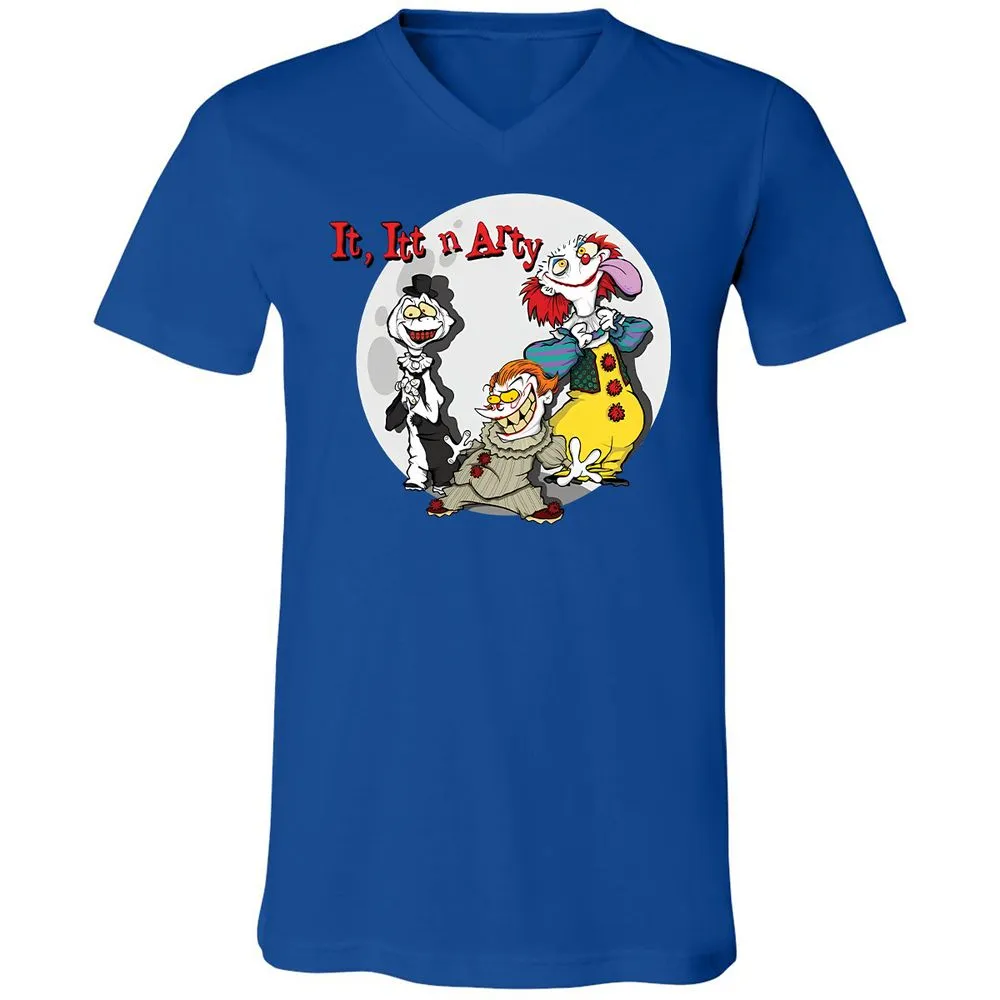 Unisex V-Neck T-Shirt - 2QXVT9FX - True Royal - 4