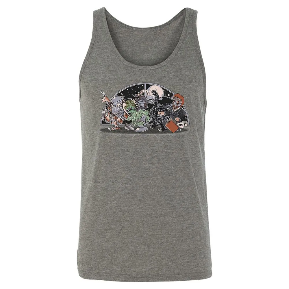 Unisex Jersey Tank - 68H65DQ9 - Grey Triblend - 2