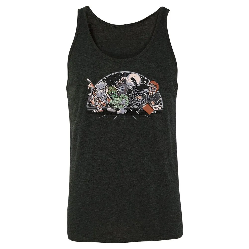 Unisex Jersey Tank - 68H65DQ9 - Charcoal Black Triblend - 5