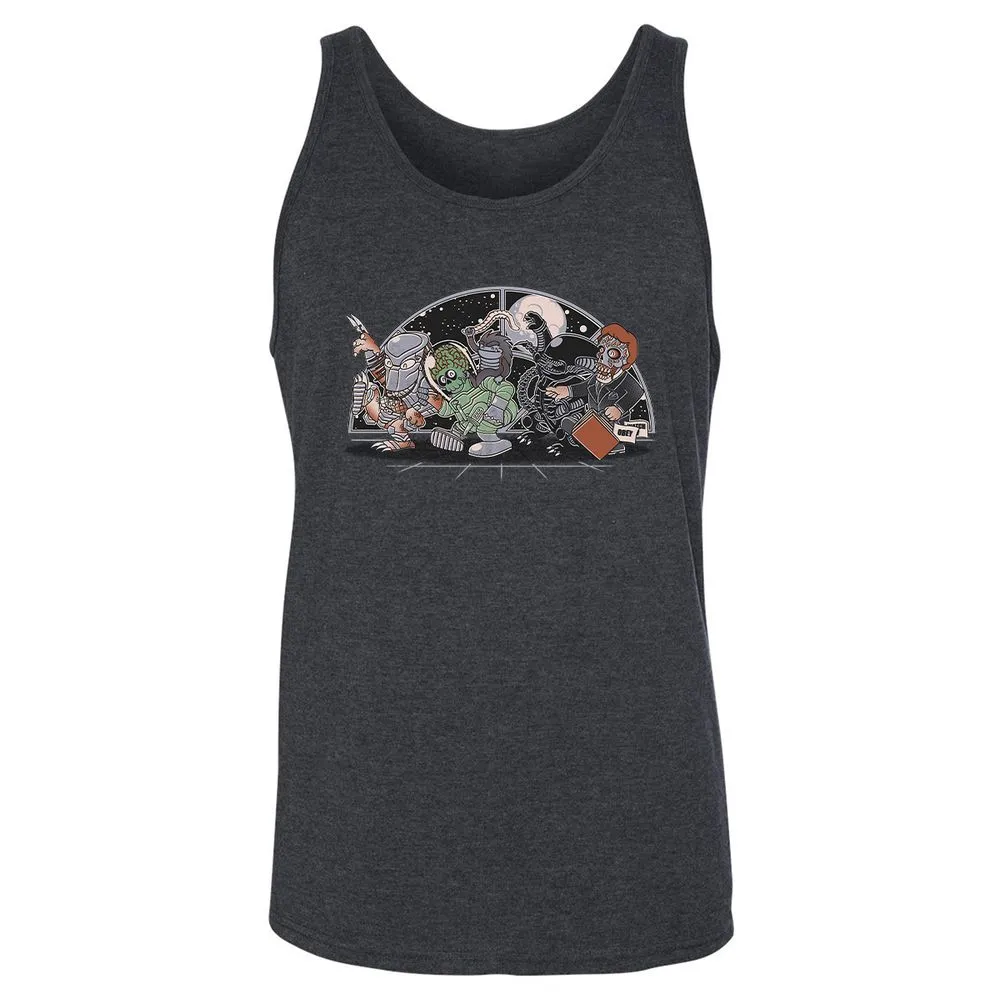 Unisex Jersey Tank - 68H65DQ9 - Dark Grey Heather - 6