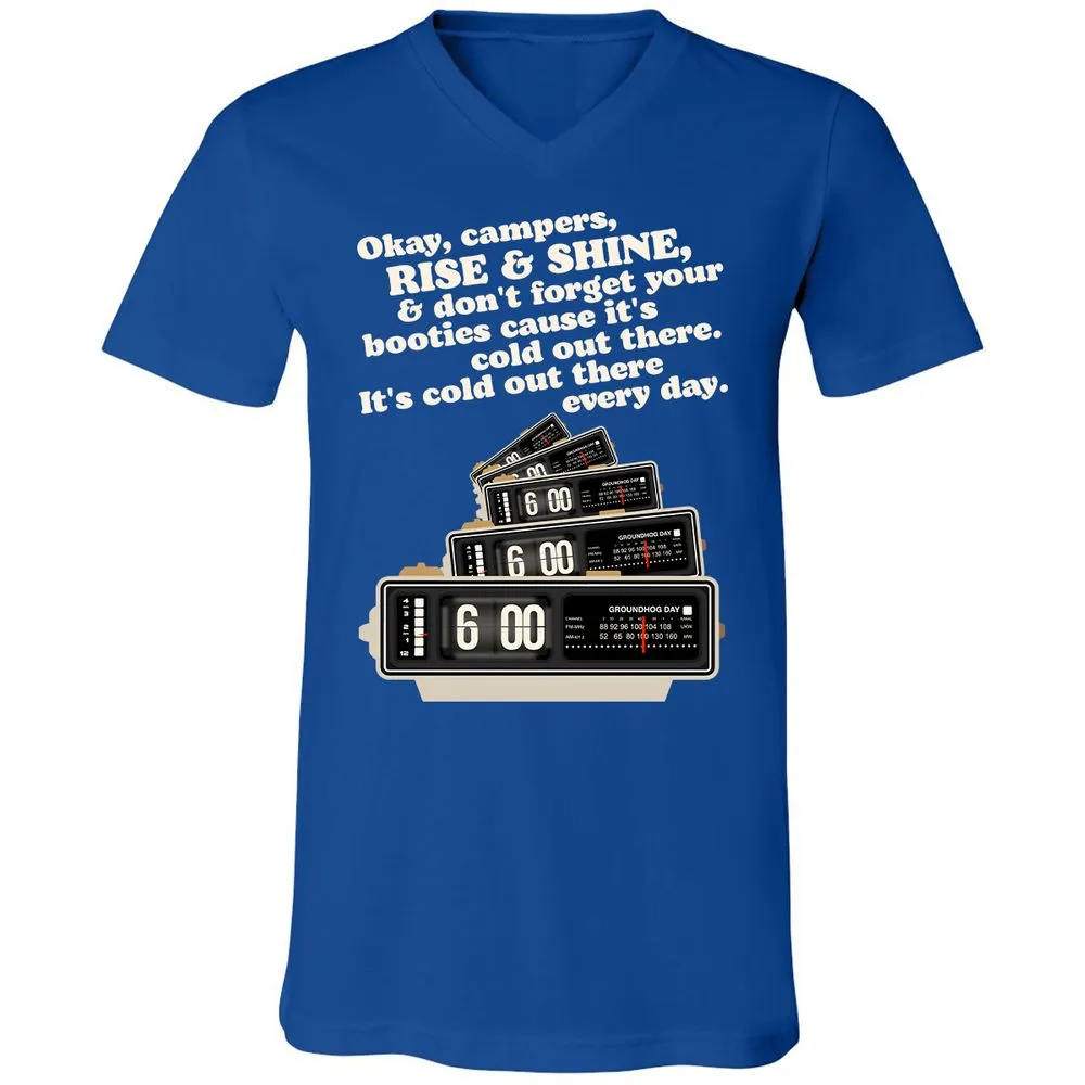 Unisex V-Neck T-Shirt - XYCEET35 - True Royal - 4