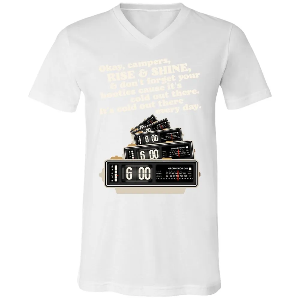 Unisex V-Neck T-Shirt - XYCEET35 - White - 5