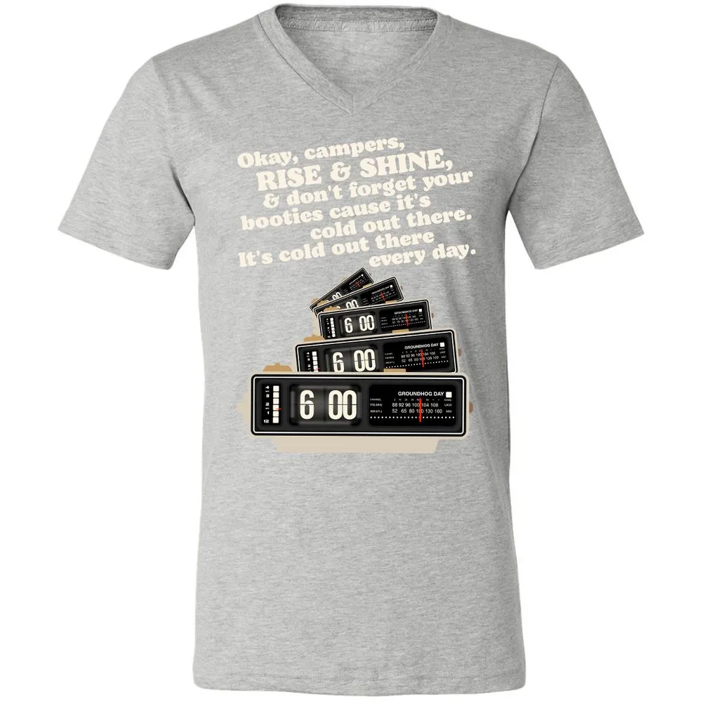 Unisex V-Neck T-Shirt - XYCEET35 - Athletic Heather - 7