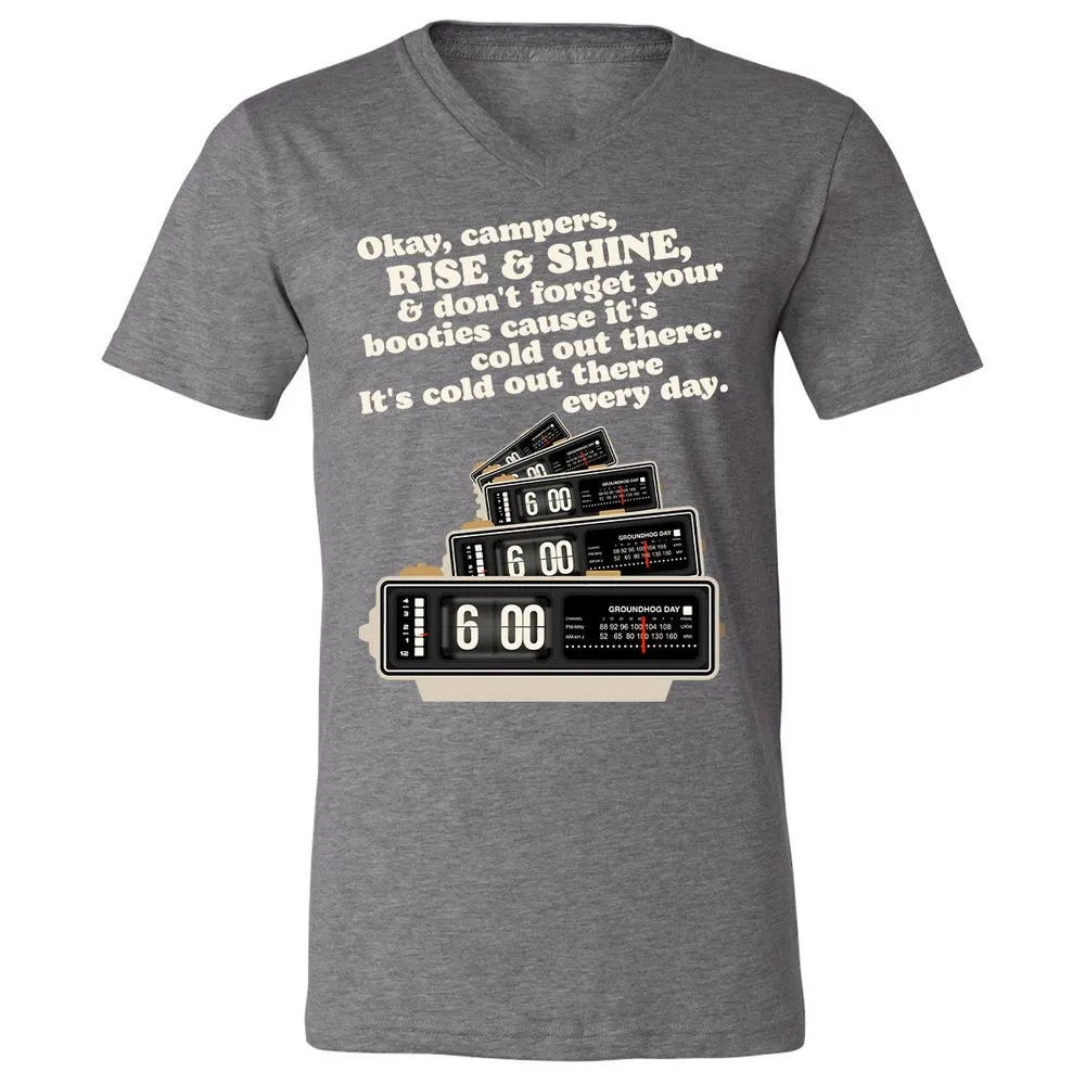 Unisex V-Neck T-Shirt - XYCEET35 - Deep Heather - 13