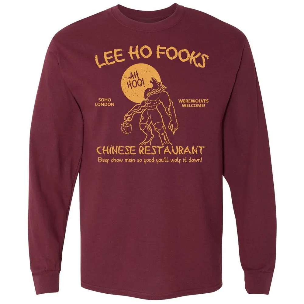 Long Sleeve T-Shirt - 3LQXNTVP - Maroon - 11