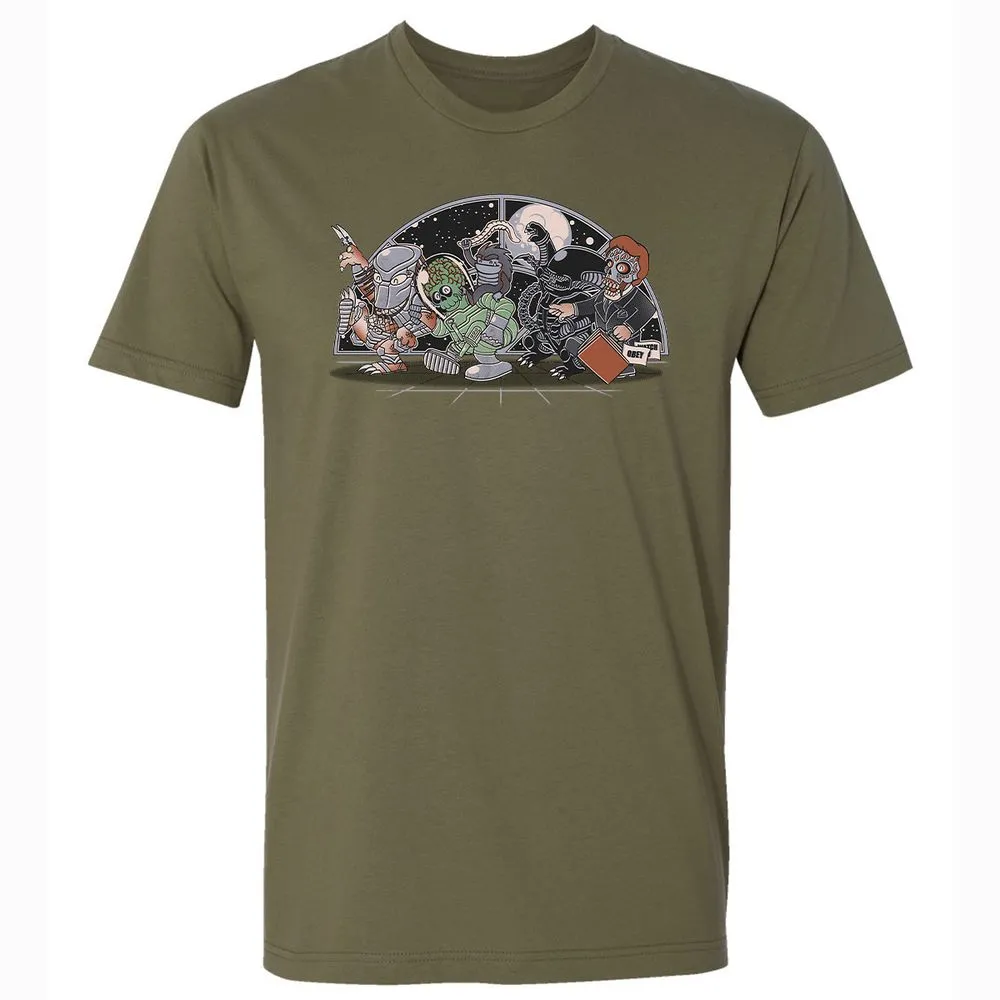 Premium Unisex T-Shirt - YEKB7B5H - Military Green - 5