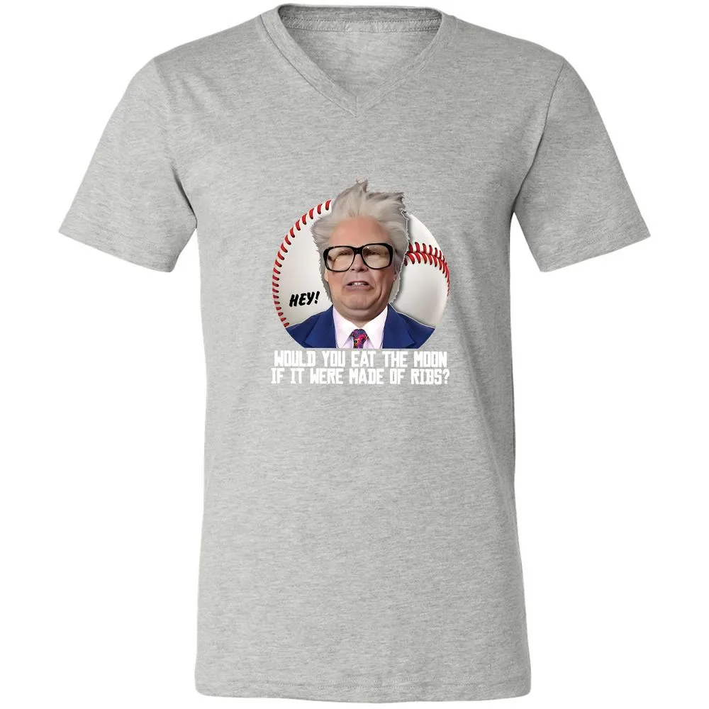 Unisex V-Neck T-Shirt - KVWD54U4 - Athletic Heather - 7