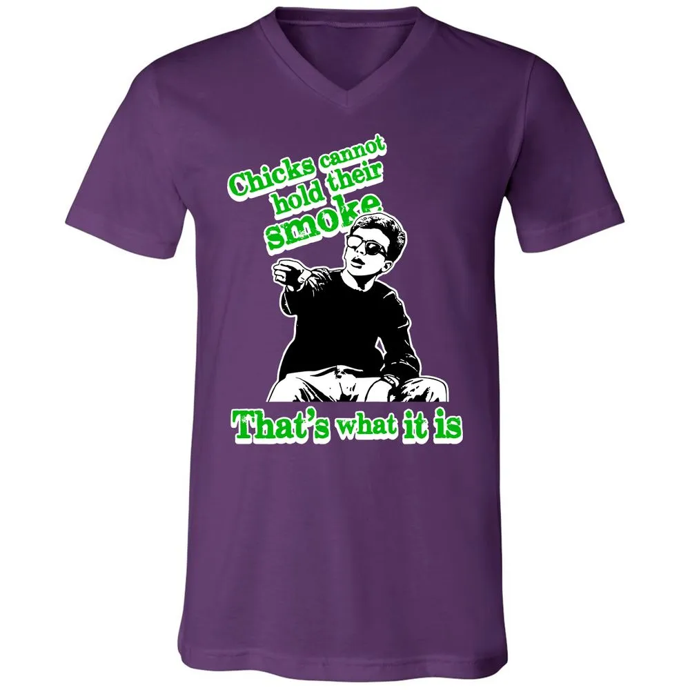 Unisex V-Neck T-Shirt - SVLVXA4P - Team Purple - 9