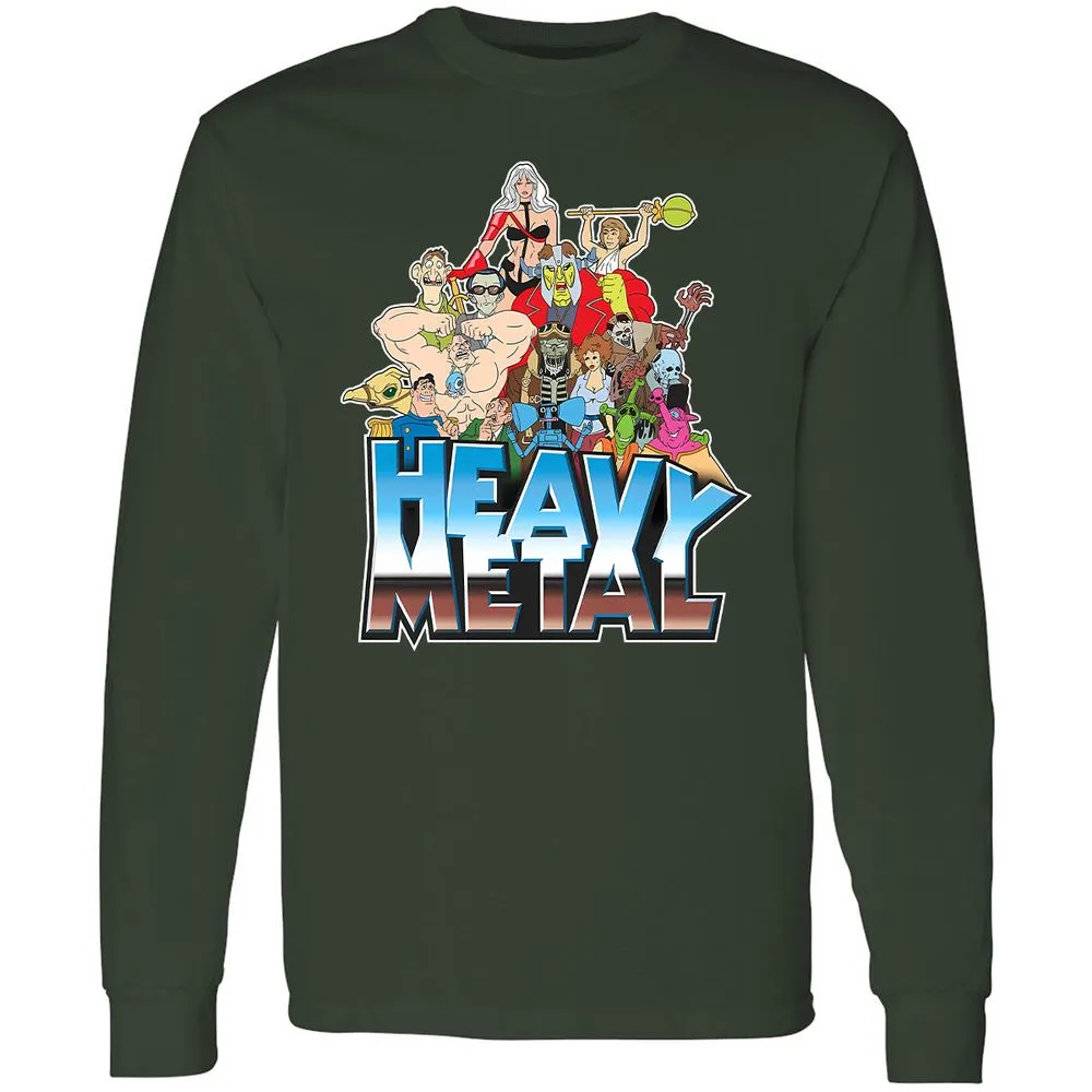 Long Sleeve T-Shirt - 92U6D8L6 - Forest Green - 4