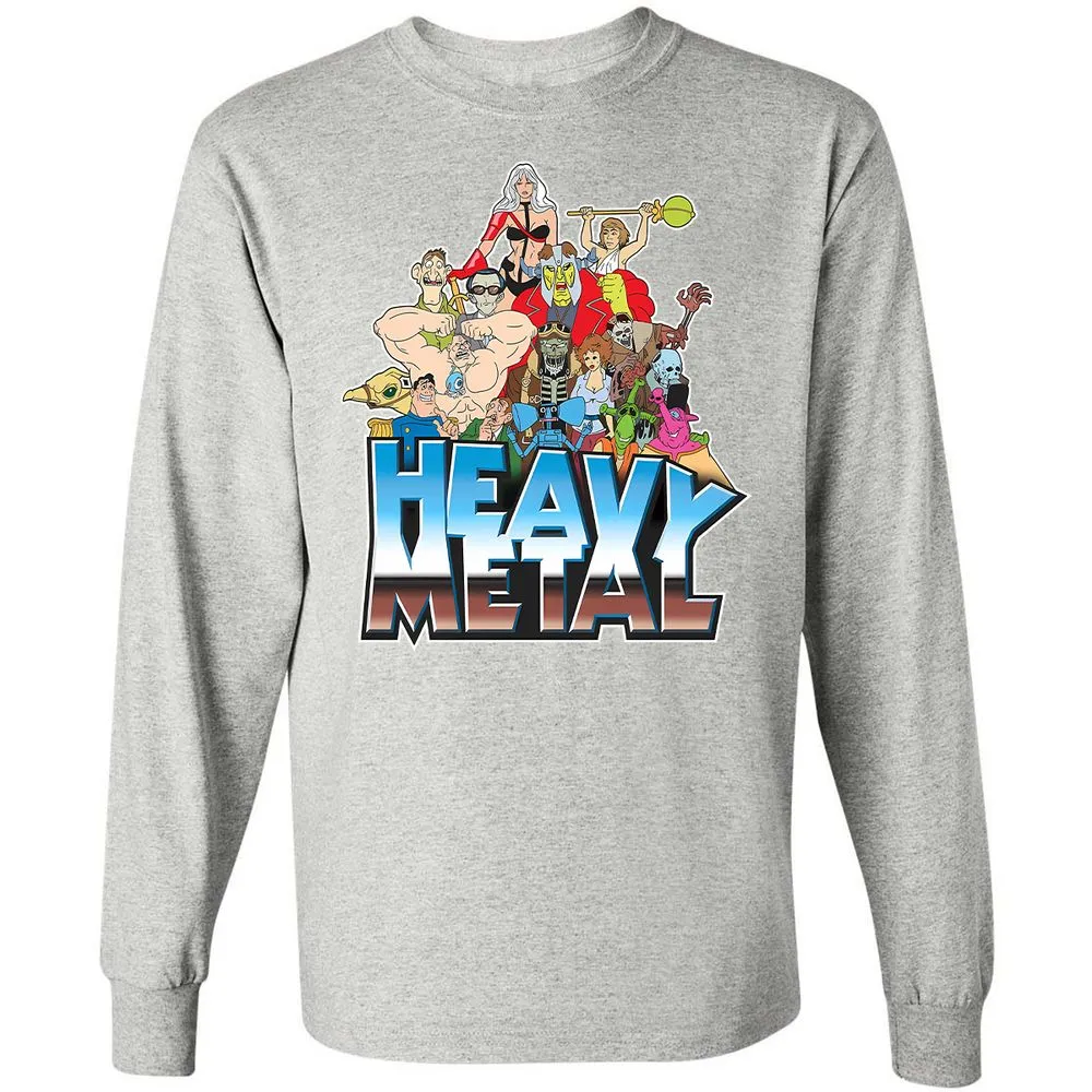 Long Sleeve T-Shirt - 92U6D8L6 - Ash - 7